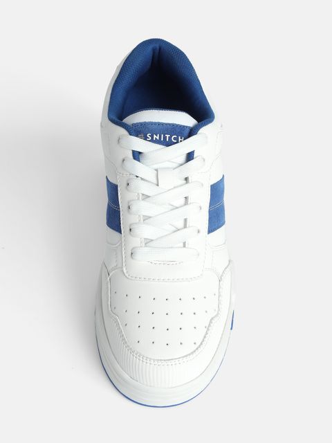 Snitch Sneakers For Men (White , 9.5) - Image 7