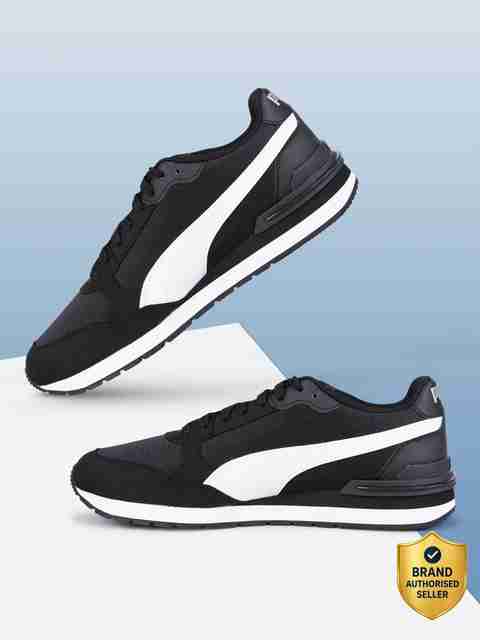 PUMA ST Runner v4 Mesh Sneakers For Men (Black , 10) - Image 5