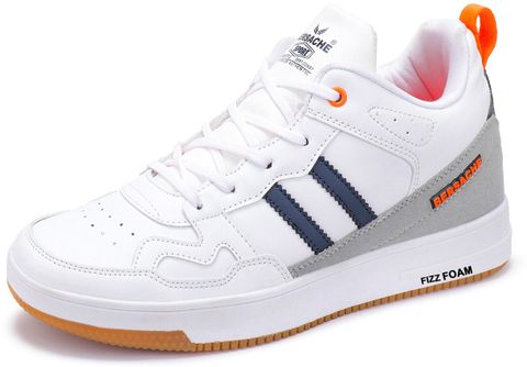 BERSACHE Men's White Casual Sneakers (Size 7) - Image 6