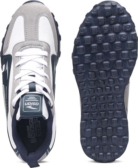asian Unicorn-21 Men's Casual Sneakers (Grey, 8) - Image 5