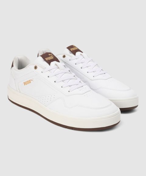 PUMA Court Classic Sneakers for Men (White, UK 7) - Image 8