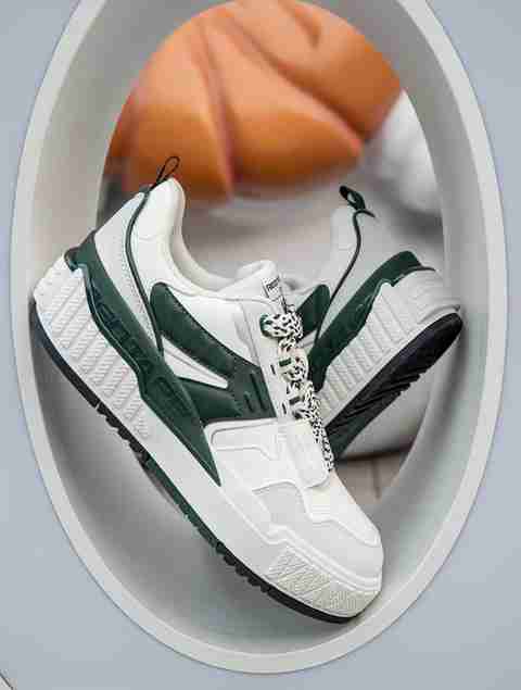 Red Tape Men's Sneakers White Green Size 8 - Image 2