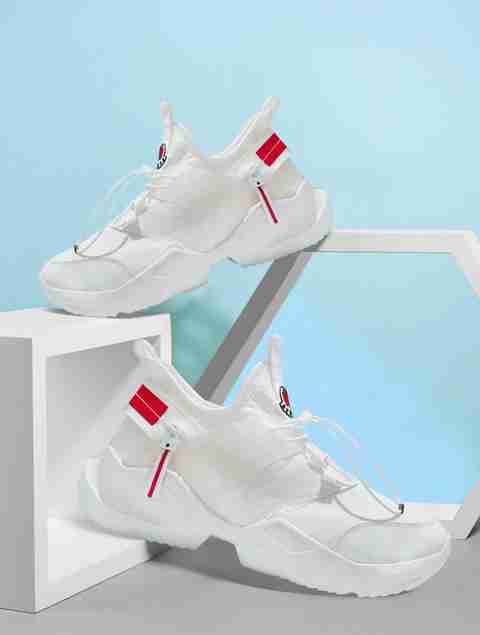 Air Italy Men shoes Casuals For Men (White , 7) - Image 5