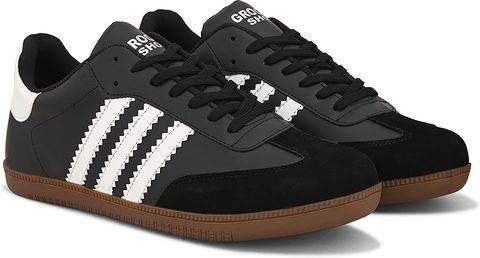 Groofer Men's Unique casual shoes sneakers Sneakers For Men (Black , 6) - Image 5