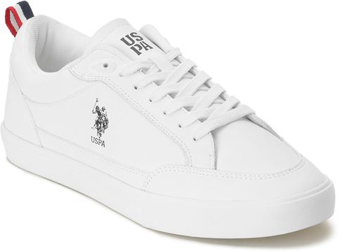 U.S. POLO ASSN. LUCIAN 2.0 Sneakers for Men (White, 10) - Image 6