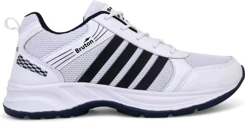 BRUTON Lite Sports Running Shoes for Men (White, UK 8) - Image 8