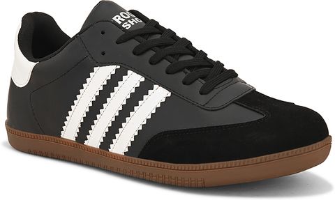 Groofer Men's Unique casual shoes sneakers Sneakers For Men (Black , 6) - Image 6