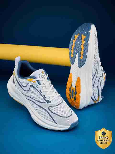 CAMPUS RIVO Running Shoes for Men (White, 9) - Image 5