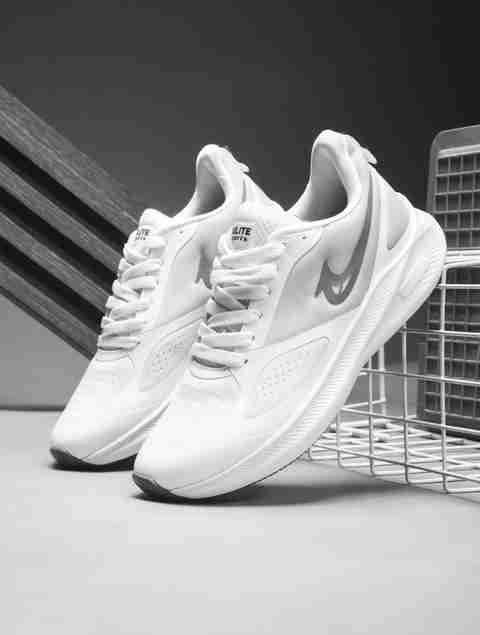 TRULITE Guided-10 Lightweight Gym Training Running comfortable sports Running Shoes For Men (White , 7) - Image 5