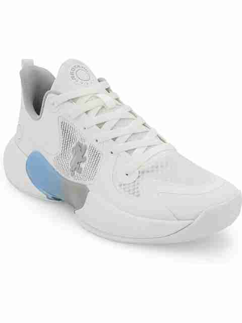 RED TAPE Elevated Everyday Style | Streetwear Fashion Basketball Shoes For Men (White, Grey , 8) - Image 5