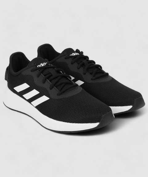 ADIDAS Fluo M Running Shoes For Men (Black , 10) - Image 8