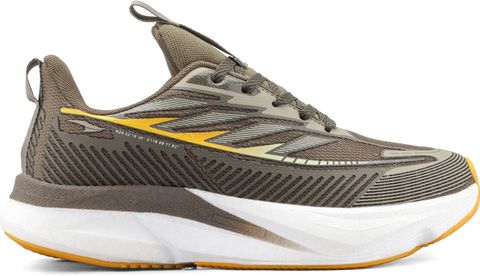 Asian Hypercushion Carbon-14 Men's Running Shoes (Olive, 9) - Image 6