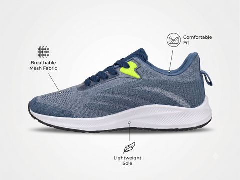 HOTSTYLE Running Shoes for Men (Multicolor, Size 8) - Image 8