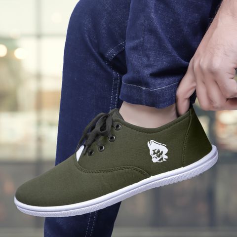 KANEGGYE Casuals For Men (Green , 9) - Image 6