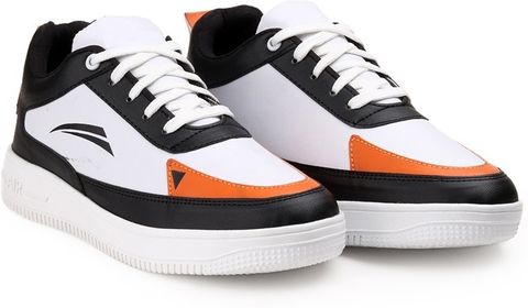 VIZYTRIC Sneakers For Men (Black, White , 8) - Image 7