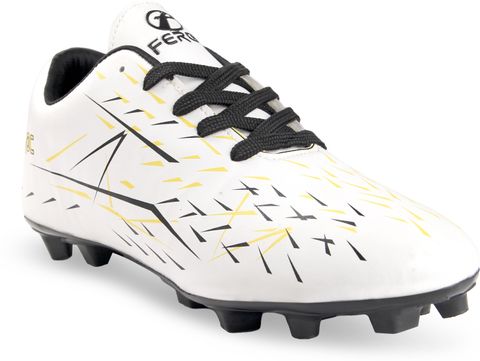 FEROC Wild FIRE Men's Football Shoes, White, Size 9 - Image 6