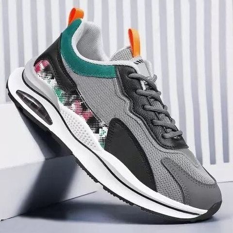 Layasa Men's Running Shoes Grey Size 8 - Image 6