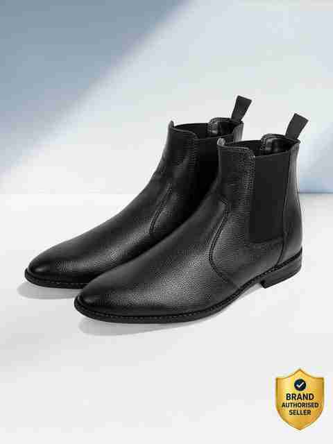 LOUIS STITCH Midnight Chelsea Riding Biking Boots UK 8 Black - Image 5