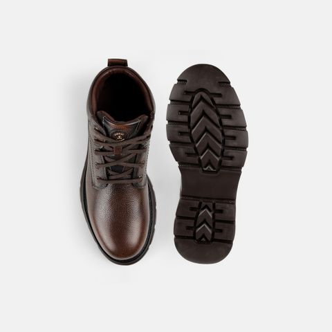 MOCHI Boots For Men (Brown , 8) - Image 7