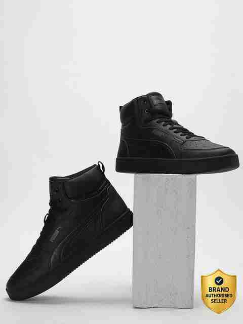 PUMA Caven 2.0 Mid Sneakers For Men (Black , 8) - Image 5