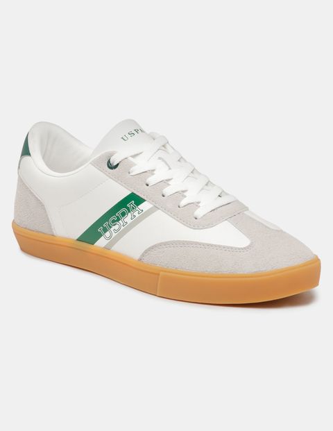 U.S. POLO ASSN. HAMET 2.0 Sneakers For Men (White , 8) - Image 7