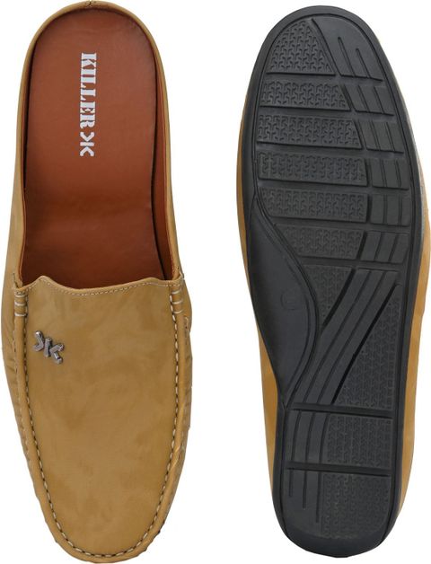 KILLER KL8044 Lightweight Casual Loafers for Men (Beige, UK 7) - Image 7
