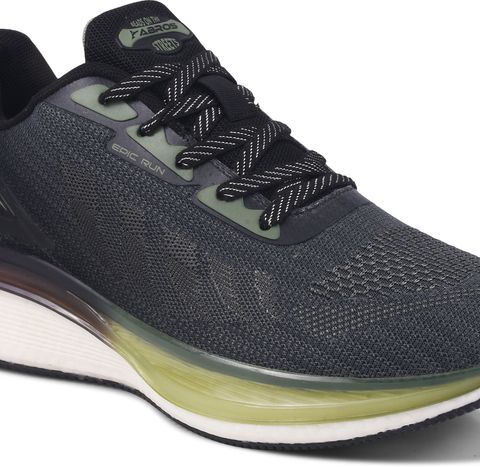 Abros FELTON Walking Shoes For Men (Black , 6) - Image 8