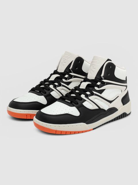 RED TAPE Casual Sneaker Shoes for Men | Elegantly Rounded Front, Soothing Insole Sneakers For Men (White, Orange , 6) - Image 8