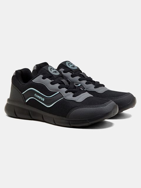 CAMPUS EVARO Running Shoes For Men (Black , 8) - Image 6