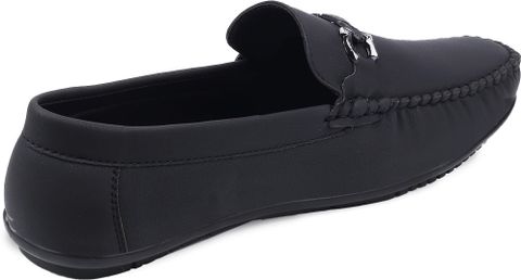 MR.WONKER Premium Metal Bit Slip-On Loafers Loafers For Men (Black , 10) - Image 7