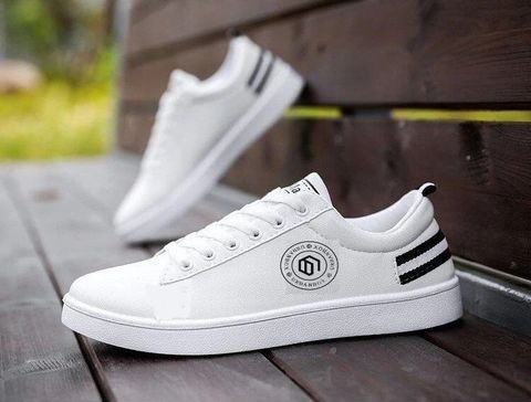 URBANBOX Sneakers For Men (White, Black , 7) - Image 3