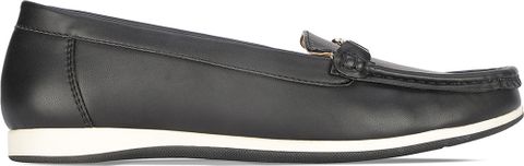 Bata GLORIA LOAFER Loafers For Women (Black , 8) - Image 7