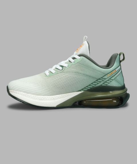 Abros QUID PRO Running Shoes for Men (Green, 9) - Image 4