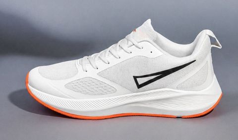 URBANBOX Walking Shoes For Men (White, Orange , 10) - Image 6