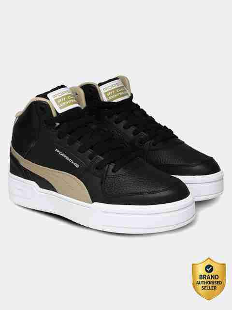 PUMA Porsche Legacy CA Pro Mid In Sneakers For Men (Black , 8) - Image 5