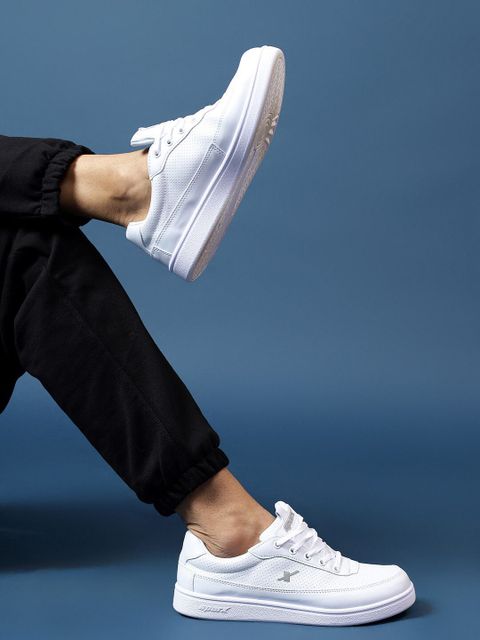 Sparx SM 734 Men's White Sneakers (Size 9) - Image 7