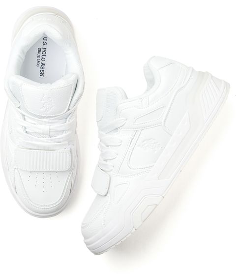 U.S. POLO ASSN. MARK Sneakers for Men (White, Size 8) - Image 6