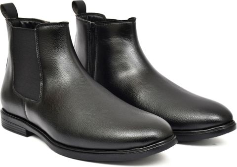 Bruklinn Men's Chelsea Slip-On Boots, Black, Size 6 - Image 6