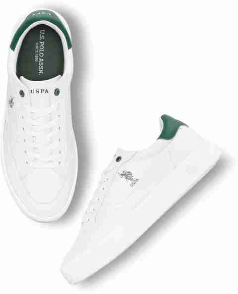 U.S. POLO ASSN. Sneakers For Men (White , 8) - Image 4