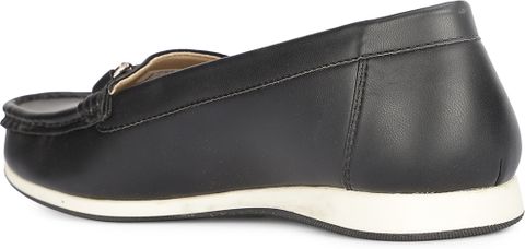 Bata GLORIA LOAFER Loafers For Women (Black , 8) - Image 8