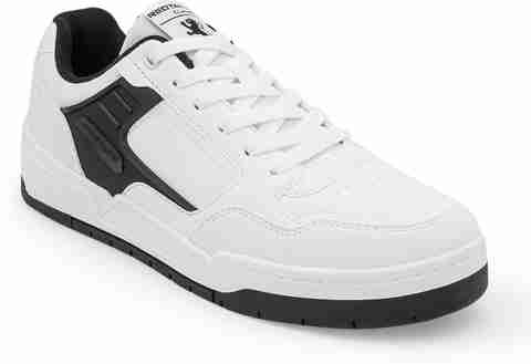 RED TAPE Low Cut Sneaker for Men in White Black | Sneaker Sneakers For Men (White, Black , 6) - Image 5