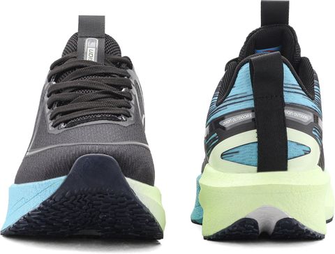 asian Hypercushion Carbon-15 Sports Shoes for Men Carbon Plate Technology for Running Running Shoes For Men (Black, Green , 9) - Image 5