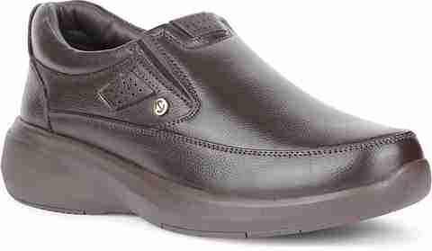 LIBERTY E823-04 Slip-on Casual Shoes Brown Size 8 - Image 5
