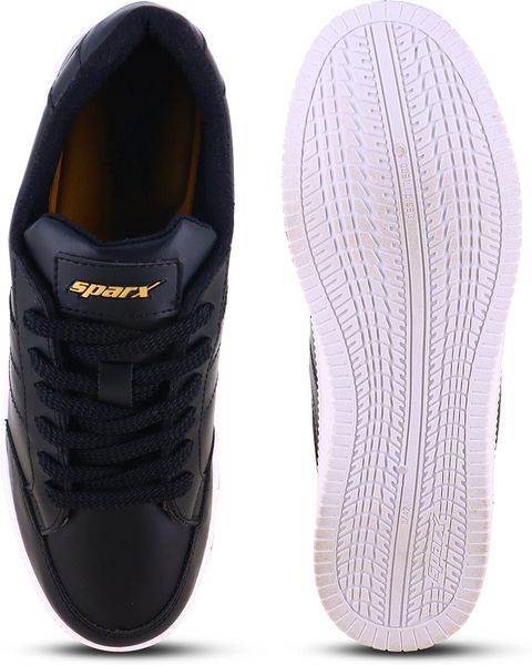 Sparx SM 9117 | Stylish, Comfortable | Sneakers For Men (Black, Gold , 8) - Image 6