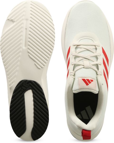 adidas Base X M Running Shoes (White, UK 7) - Image 8