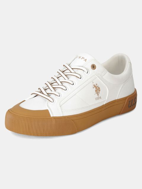 U.S. POLO ASSN. Sneakers For Men (White , 10) - Image 6