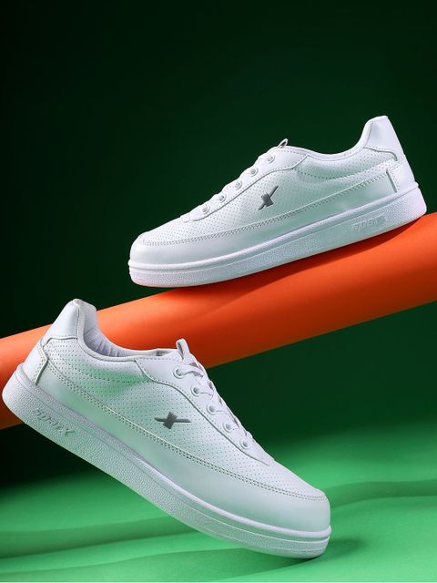 Sparx SM 734 Men's White Sneakers (Size 9) - Image 6