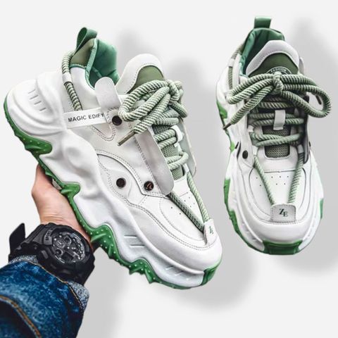 EVE AMERICAN Men's Performance Shoes (Green, Size 10) - Image 7