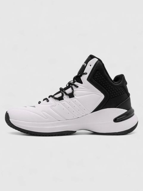 RED TAPE Black and White Casual Sneakers for Men (Size 8) - Image 5