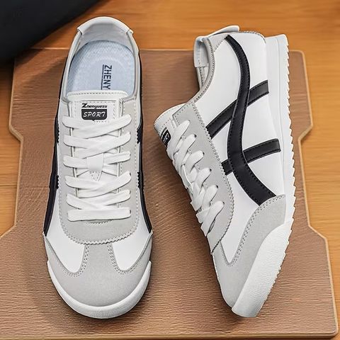 Umesh Sneakers for Men Casuals For Men (White, Grey, Black , 6) - Image 7